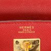 Hermès  Kelly 32 cm handbag  in red Courchevel leather - Detail D2 thumbnail