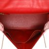 Hermès  Kelly 32 cm handbag  in red Courchevel leather - Detail D3 thumbnail