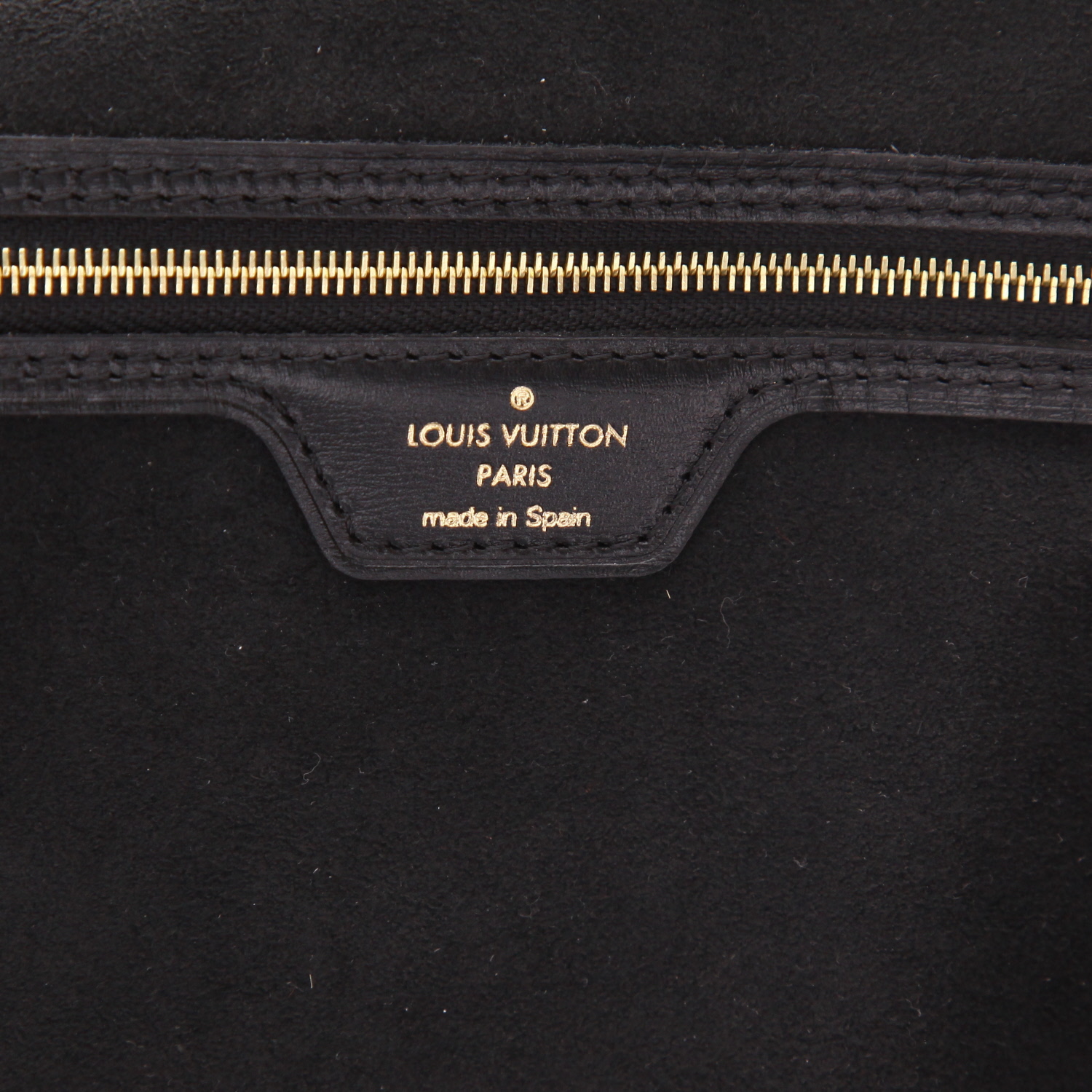 Borsa Louis Vuitton  Neverfull Editions Limitées in tela monogram rossa, nera blu e bianca e pelle nera - Detail D2