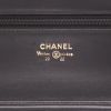 Chanel  Wallet on Chain shoulder bag  in black quilted leather - Detail D2 thumbnail