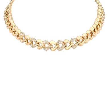 Collana Van Cleef & Arpels  in oro giallo e diamanti