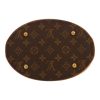 Borsa Louis Vuitton  Bucket in tela monogram marrone e pelle naturale - Detail D1 thumbnail