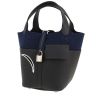 Borsa Hermès  Picotin in feltro blu notte e swift Bleu Caban - 00pp thumbnail