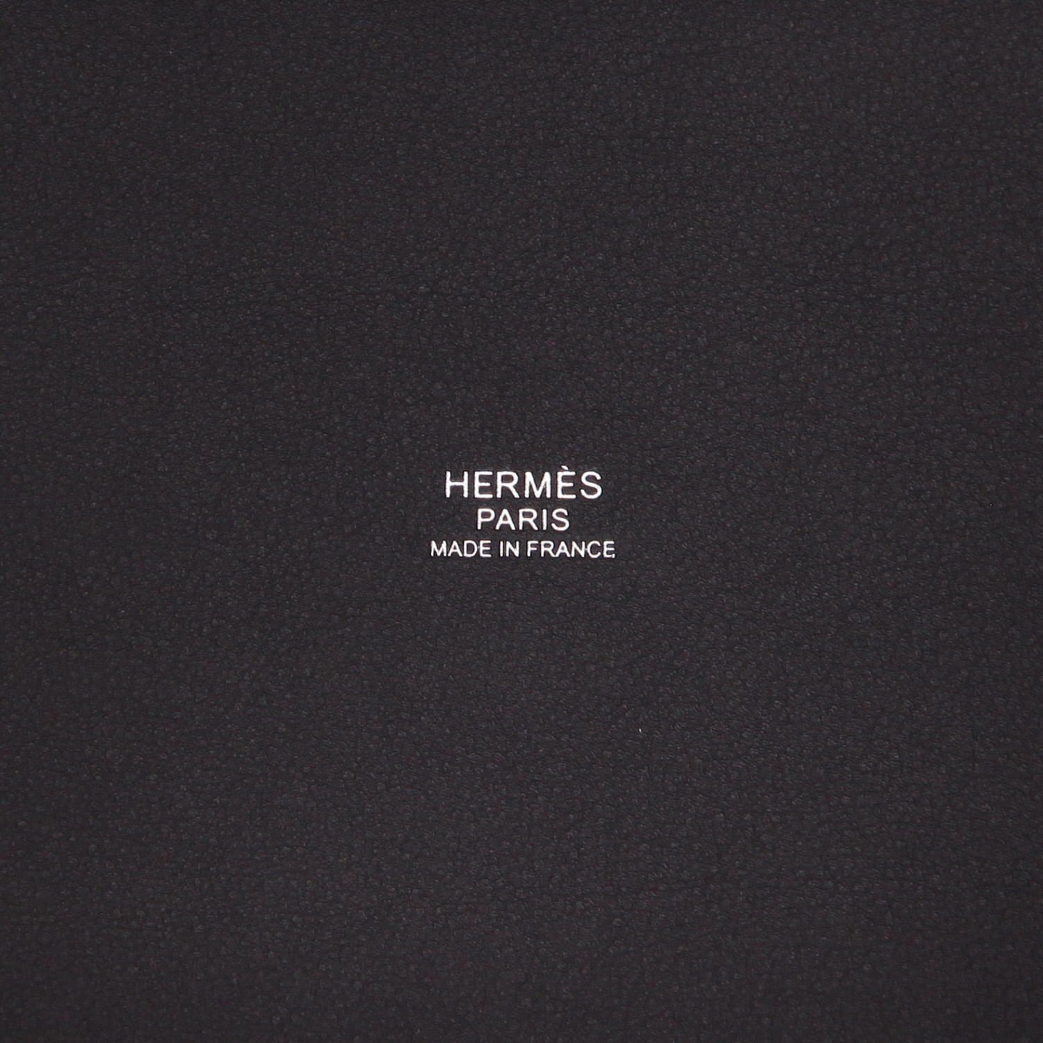 Hermès Picotin handbag in dark blue felt and Bleu Caban swift - Detail D2