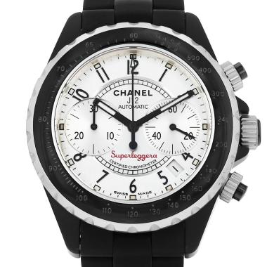 Orologio Chanel J12 Chronographe in ceramica e acciaio Circa 2010