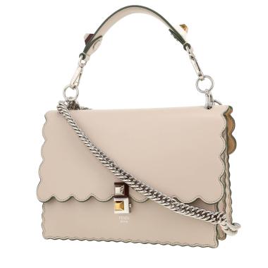 Borsa Fendi  Kan I in pelle beige