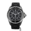Montre Chanel J12 en céramique noire et acier Vers 2007 - 360 thumbnail