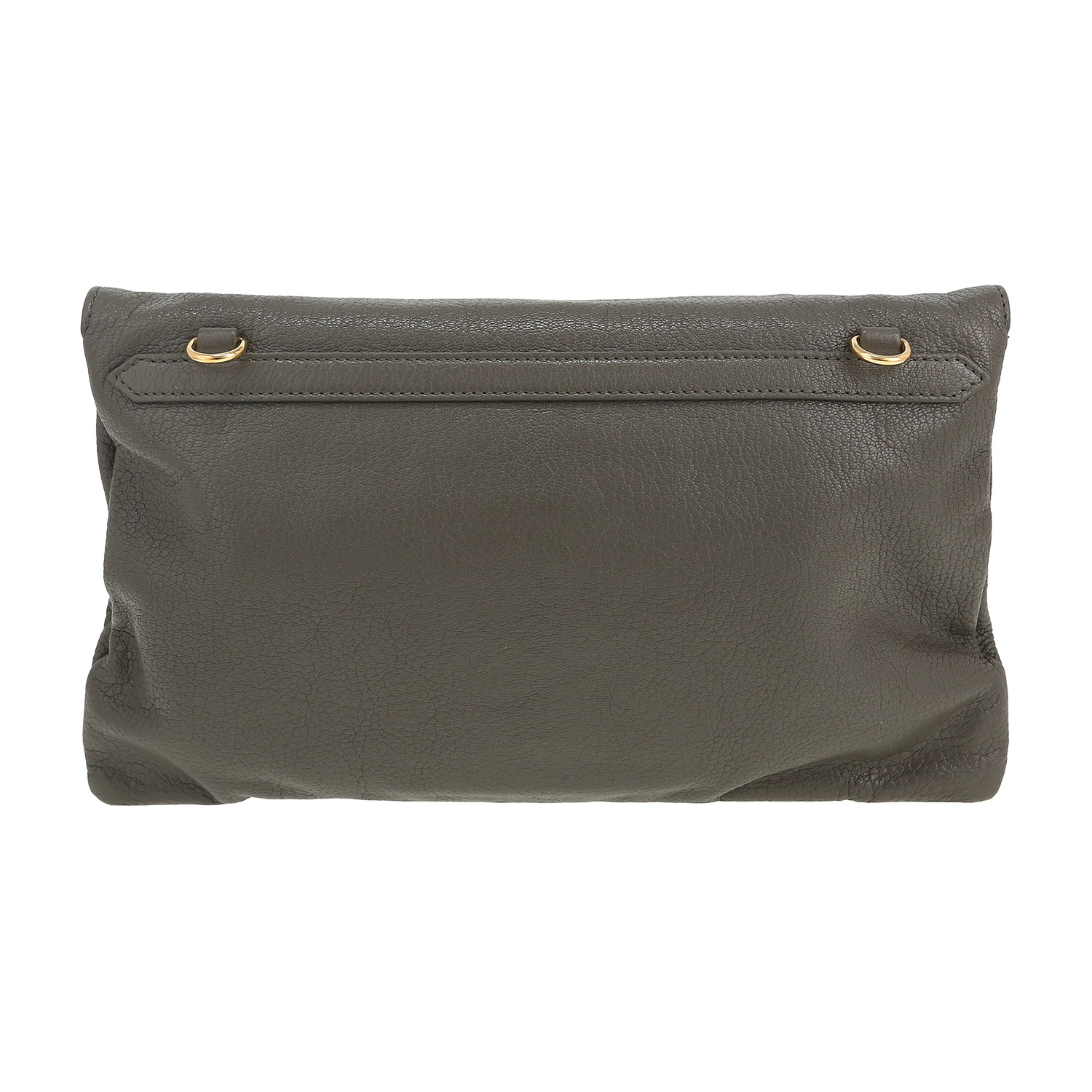 Balenciaga City shoulder bag in grey leather - Detail D4