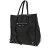 Balenciaga  Papier shopping bag  in black leather - 00pp thumbnail