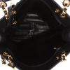 Chanel  Vintage Shopping shopping bag  in navy blue quilted leather - Detail D3 thumbnail