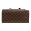 Louis Vuitton  Triana handbag  in ebene damier canvas  and brown - Detail D1 thumbnail