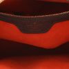 Louis Vuitton  Triana handbag  in ebene damier canvas  and brown - Detail D2 thumbnail