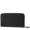 Bottega Veneta   wallet  in black intrecciato leather - 00pp thumbnail