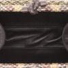 Bottega Veneta  Knot clutch  in black and yellow python - Detail D3 thumbnail