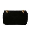 Bolso bandolera Gucci  GG Marmont en terciopelo acolchado negro - Detail D4 thumbnail