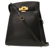 Hermès  Kelly Sport handbag  in black box leather - 00pp thumbnail