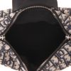 Dior  Lingot 22 shoulder bag  in navy blue monogram canvas Oblique - Detail D3 thumbnail