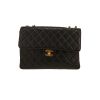 Sac bandoulière Chanel  Timeless Jumbo en cuir matelassé noir - 360 thumbnail