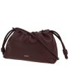 Borsa a tracolla Loewe  Flamenco Knot  in pelle bordeaux - 00pp thumbnail