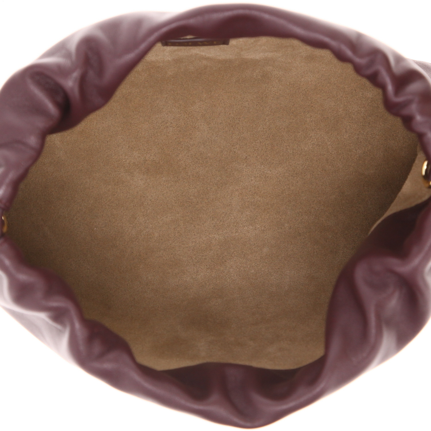 Borsa a tracolla Loewe  Flamenco Knot  in pelle bordeaux - Detail D3