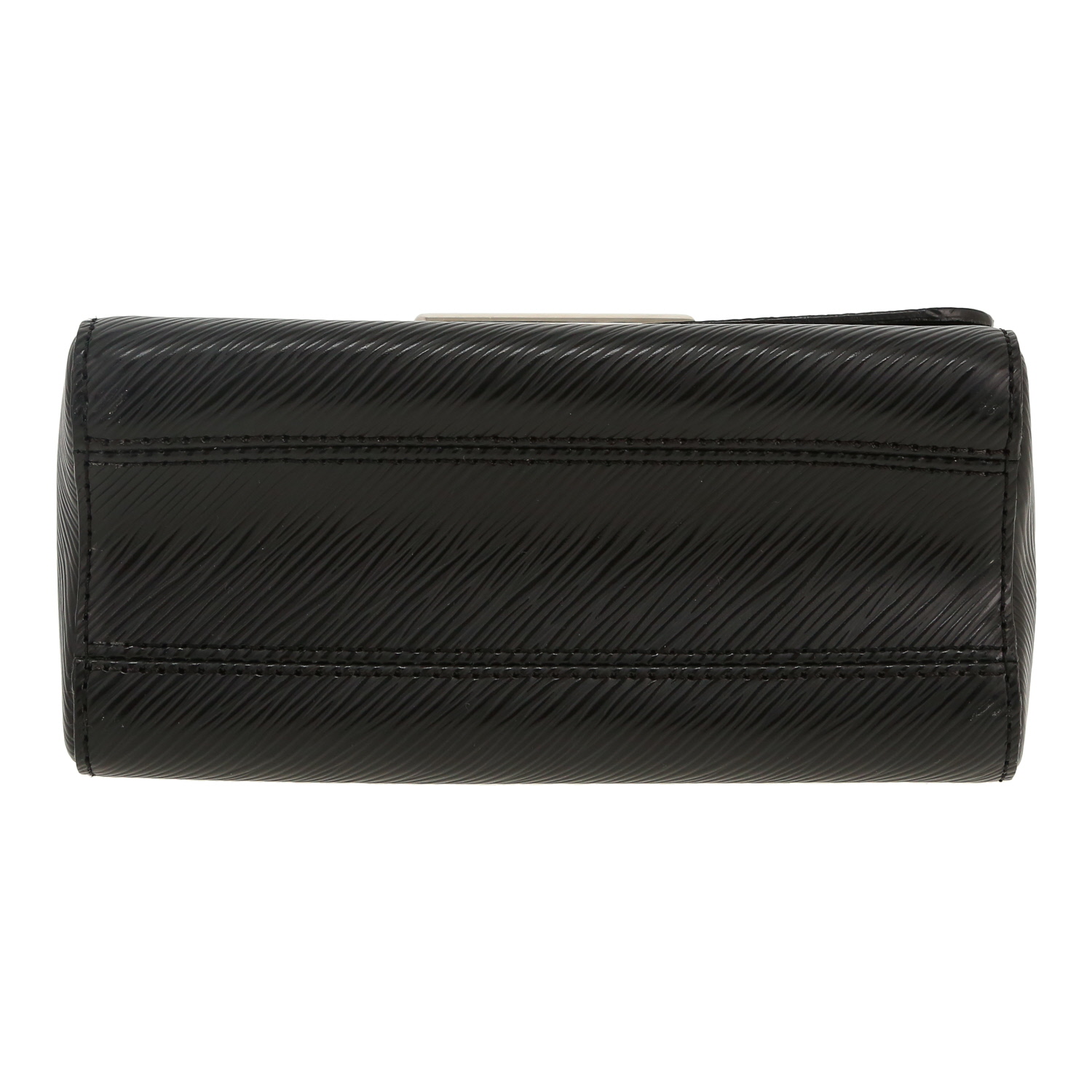 Louis Vuitton Twist small model handbag in black epi leather - Detail D1