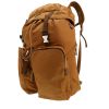 Prada  Re-nylon backpack  in beige and brown canvas - 00pp thumbnail