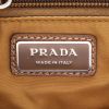 Sac à dos Prada  Re-nylon en toile beige et marron - Detail D2 thumbnail