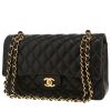 Bolso de mano Chanel  Timeless Classic en cuero acolchado negro - 00pp thumbnail