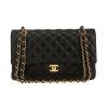 Chanel  Timeless Classic handbag  in black quilted leather - 360 thumbnail