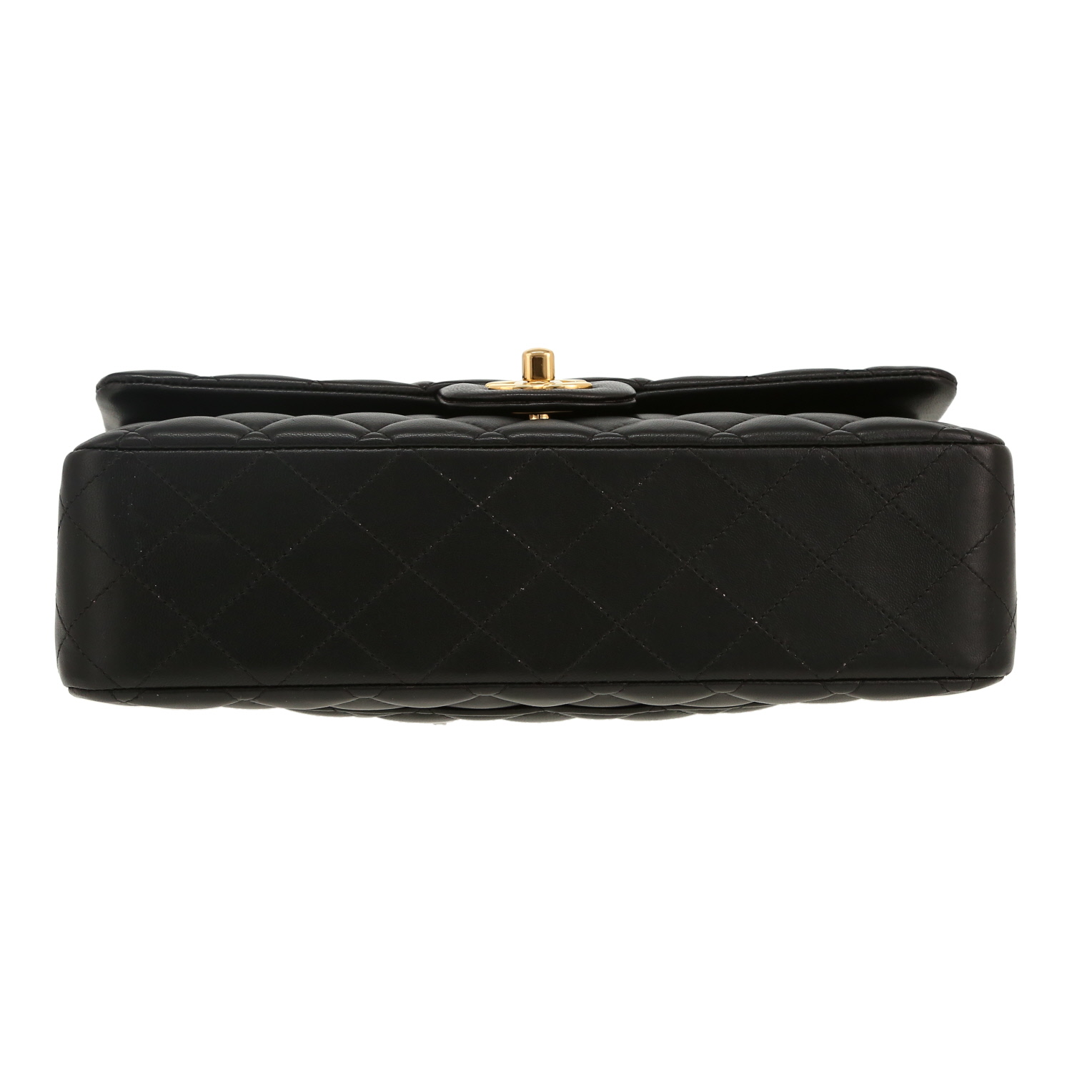 Chanel  Timeless Classic handbag  in black quilted leather - Detail D1
