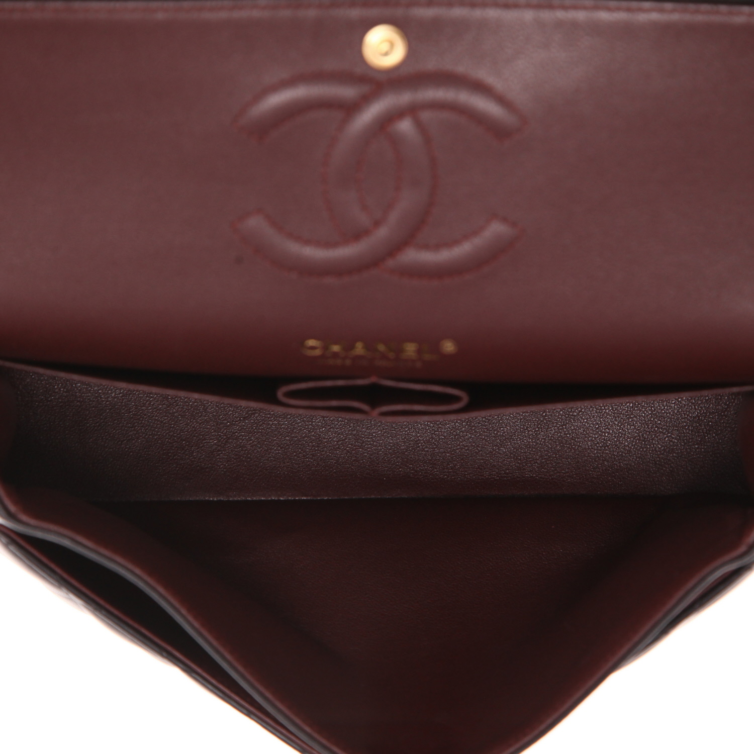 Sac à main Chanel  Timeless Classic en cuir matelassé noir - Detail D3