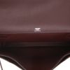 Pochette Hermès  Kelly Dépêches in pelle Evergrain Rouge Sellier - Detail D3 thumbnail
