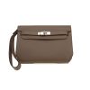Bolsito de mano Hermès  Kelly Dépêches en cuero epsom marrón etoupe - 360 thumbnail