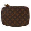 Louis Vuitton   pouch  in brown monogram canvas - Detail D5 thumbnail