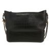 Chanel  Gabrielle  shoulder bag  in black quilted leather - Detail D4 thumbnail