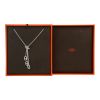 Hermès Parade small model necklace in silver - Detail D2 thumbnail
