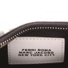 Borsa a tracolla Fendi  Fendigraphy in pelle nera e bianca - Detail D2 thumbnail