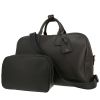 Louis Vuitton   travel bag  in black taiga leather - 00pp thumbnail