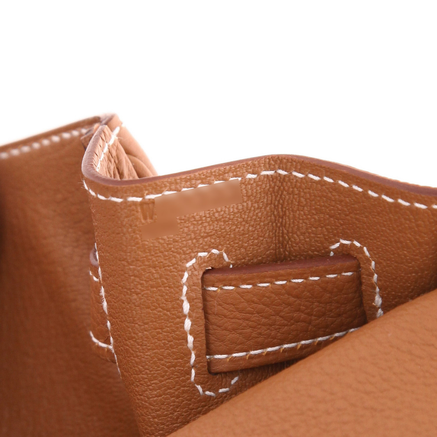 Sac à main Hermès  Kelly 28 cm en cuir togo gold - Detail D4