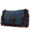 Sac à main Prada   en toile denim bleue - 00pp thumbnail