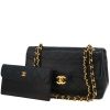 Chanel  Timeless Vintage handbag  in navy blue quilted leather - Detail D5 thumbnail