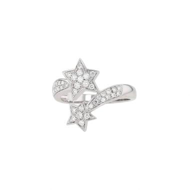 Anello Chanel Comètes in oro bianco e diamanti