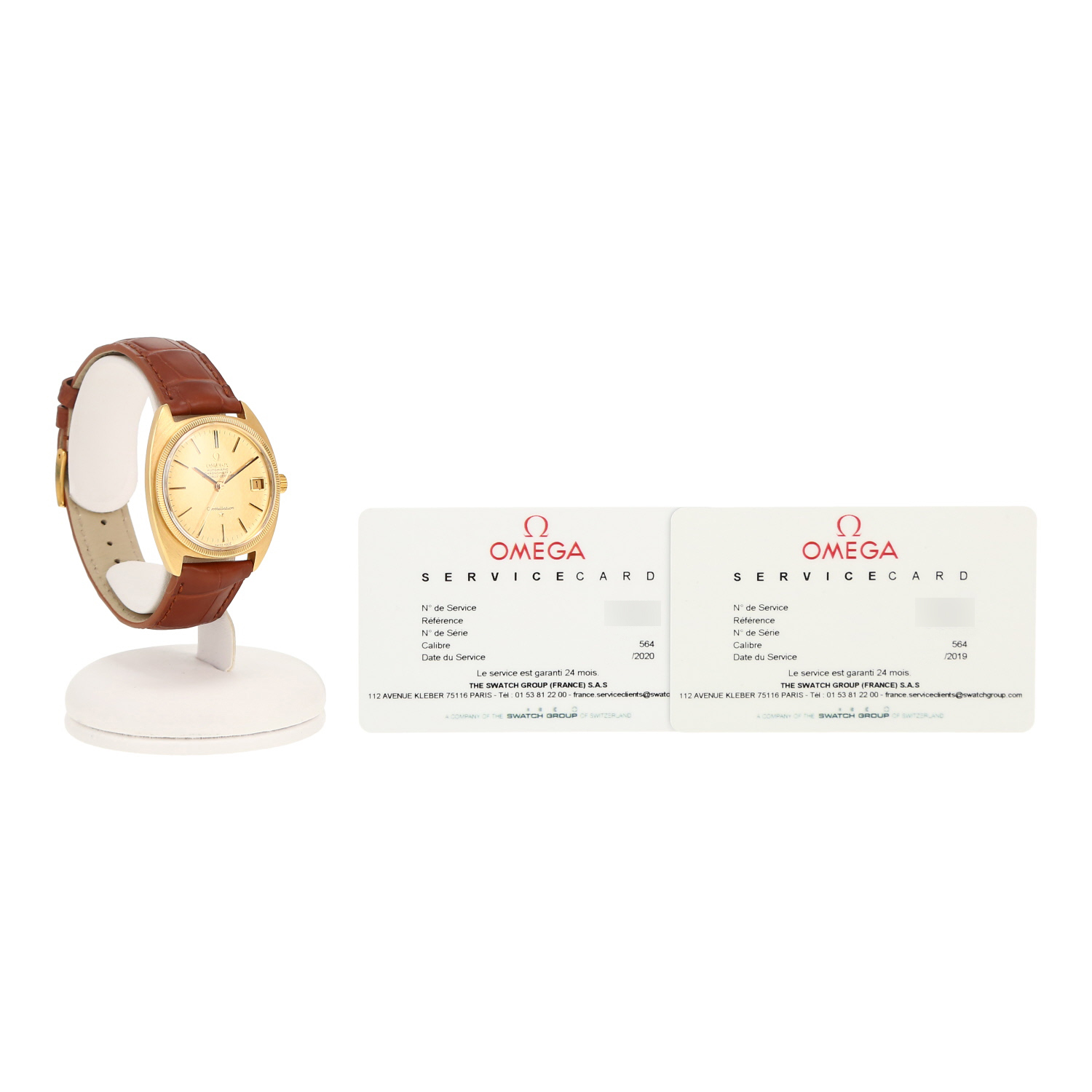 Orologio Omega Constellation in oro giallo Ref: Omega - 168027  Circa 1960 - Detail D2