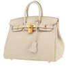 Hermès  Birkin 25 cm handbag  in Gris-Béton togo leather - 00pp thumbnail