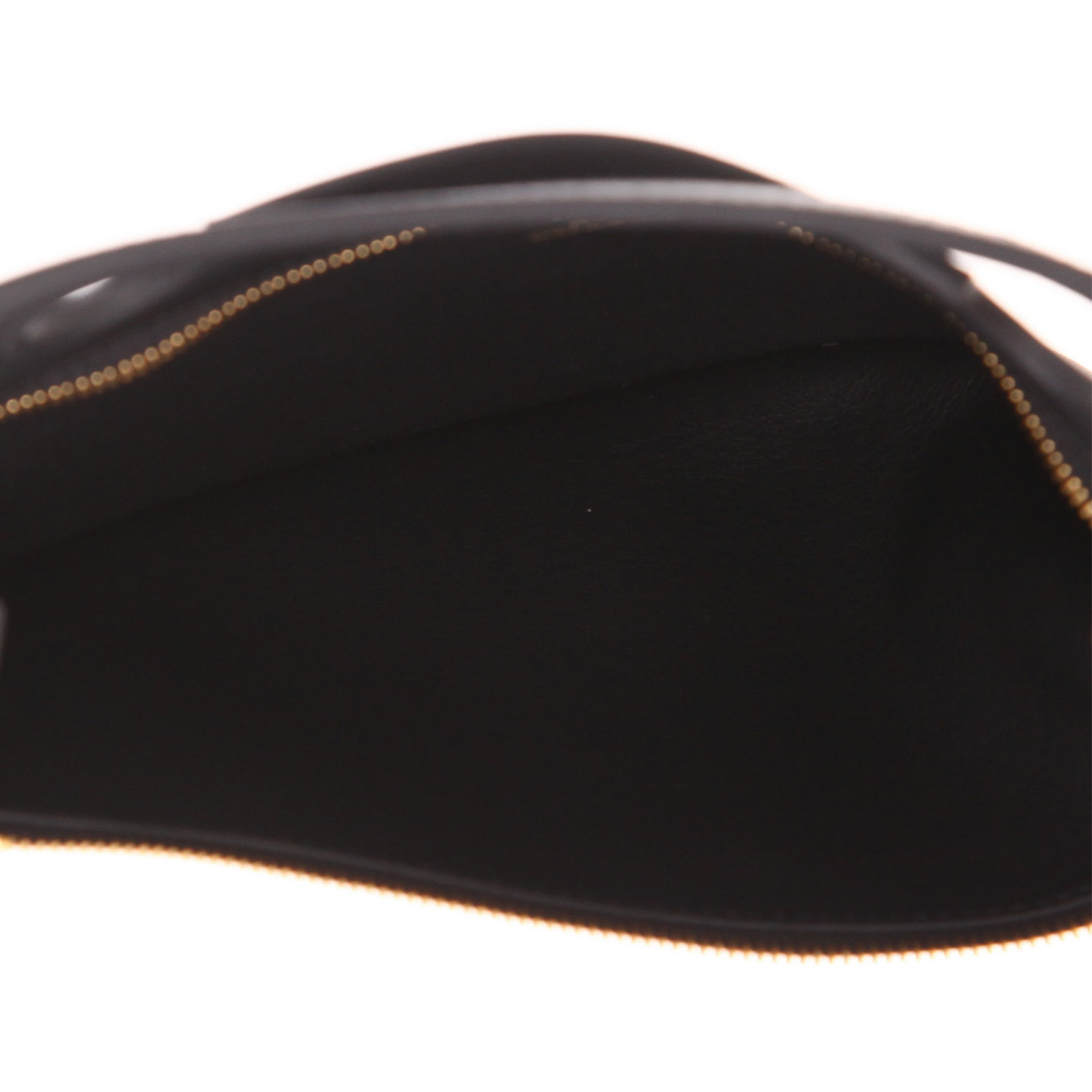 Bolsito de mano Hermès Backpocket 30 en cuero swift negro - Detail D3
