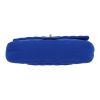 Borsa Chanel  Timeless in tela jersey blu elettrico - Detail D1 thumbnail