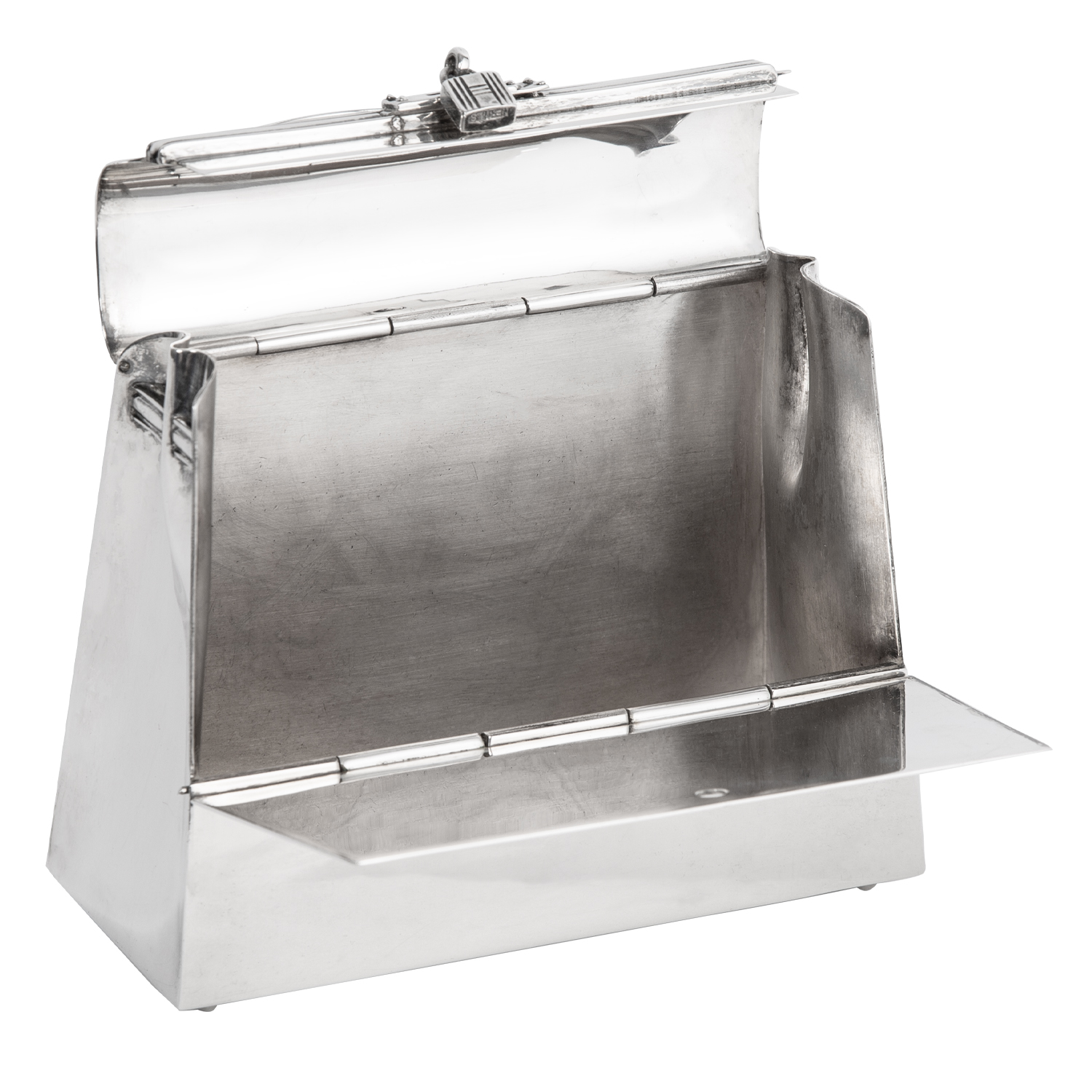 Hermès  Kelly 15 cm handbag  silver - Detail D3