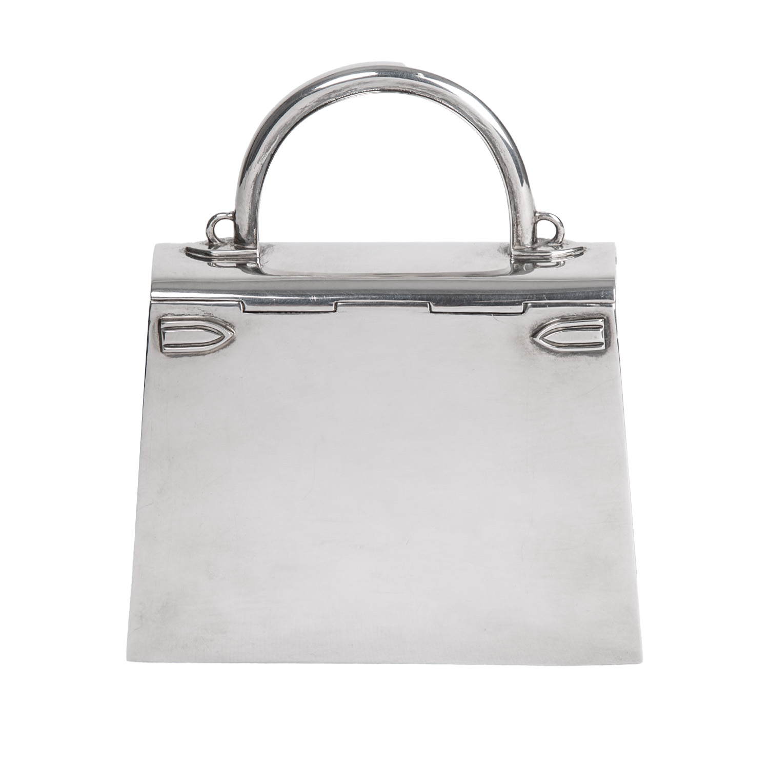 Borsa Hermès  Kelly 15 cm in plato - Detail D6