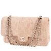 Bolso de mano Chanel  Timeless Classic en tweed rosa - 00pp thumbnail