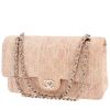 Chanel  Timeless Classic handbag  in pink tweed - 00pp thumbnail